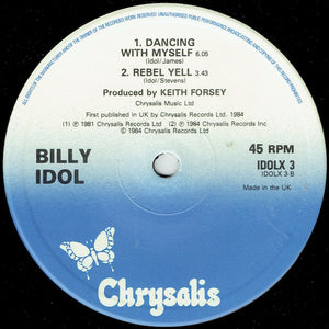 Billy Idol : Eyes Without A Face (12", EP)