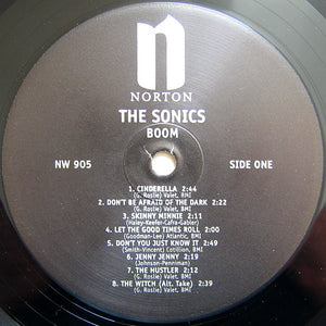 The Sonics : Boom (LP, Album, Mono, RE, Gat)