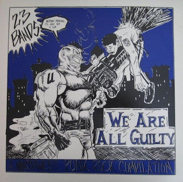 Various : We Are All Guilty: A Northwest Punk Compilation (LP, Comp, Cle)