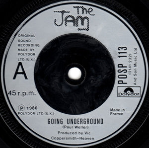 The Jam : Going Underground (7", Single)