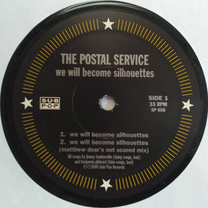 The Postal Service : We Will Become Silhouettes (12", Single)