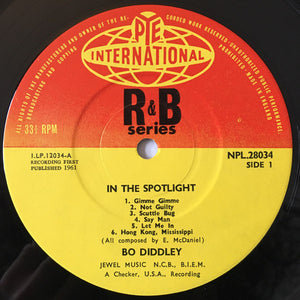 Bo Diddley : In The Spotlight (LP, Album, Mono, RE)