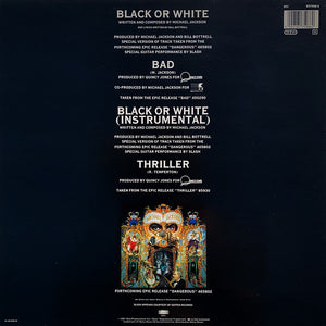 Michael Jackson : Black Or White (12")