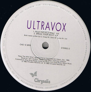 Ultravox : Visions In Blue (12", Single)