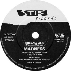 Madness : The Sun And The Rain (7", Single)