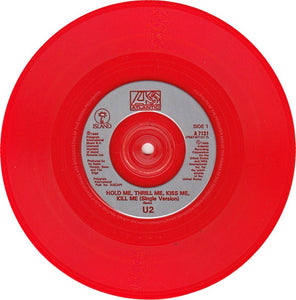 U2 : Hold Me, Thrill Me, Kiss Me, Kill Me (Original Music From The Motion Picture Batman Forever) (7", Single, Ltd, Red)