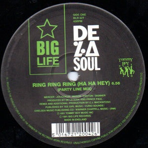 De La Soul : Ring Ring Ring (Ha Ha Hey) (12")