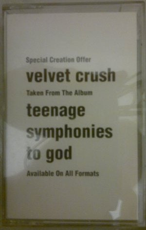 Velvet Crush : Taken From The Album Teenage Symphonies To God (Cass, Smplr)