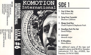 Various : Kommotion International (Live & Kicking #6) (Cass, Comp)