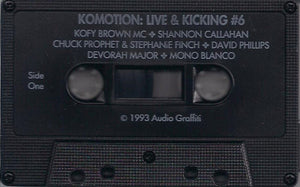 Various : Kommotion International (Live & Kicking #6) (Cass, Comp)