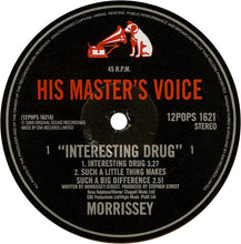 Load image into Gallery viewer, Morrissey : Interesting Drug (12&quot;, S/Sided, Single, Etch)
