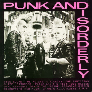 Various : Punk And Disorderly (LP, Comp)