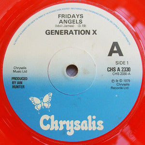 Generation X (4) : Fridays Angels (7", Red)