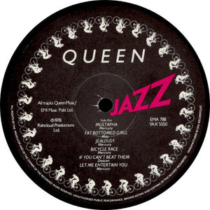 Queen : Jazz (LP, Album, Emb)