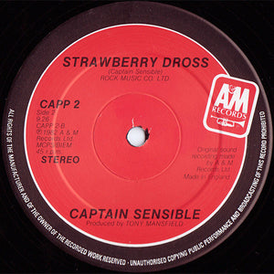 Captain Sensible : Wot! (12", Single)