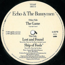 Load image into Gallery viewer, Echo &amp; The Bunnymen : The Game (12&quot;, Single)
