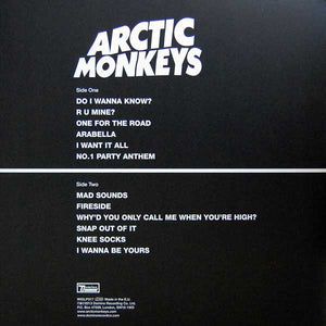 Arctic Monkeys : AM (LP, Album, Gat)