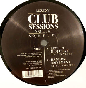 Various : Liquid V Club Sessions 5 Sampler (2x12")