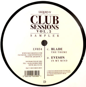 Various : Liquid V Club Sessions 5 Sampler (2x12")