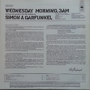 Simon & Garfunkel : Wednesday Morning, 3 A.M. (LP, Album)