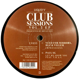 Various : Liquid V Club Sessions Vol. 5 EP (2x12")