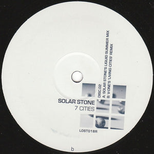 Solar Stone* : 7 Cities  (12", Two)