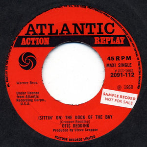 Otis Redding : (Sittin' On) The Dock Of The Bay (7", Maxi)