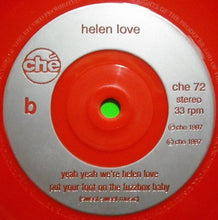 Load image into Gallery viewer, Helen Love : Does Your Heart Go Boom (7&quot;, Red)
