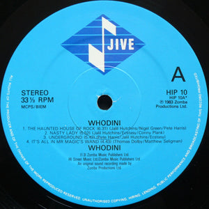 Whodini : Whodini (LP, Album)