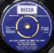 Load image into Gallery viewer, The Rolling Stones : Honky Tonk Women / You Can&#39;t Always Get What You Want (7&quot;, Single)
