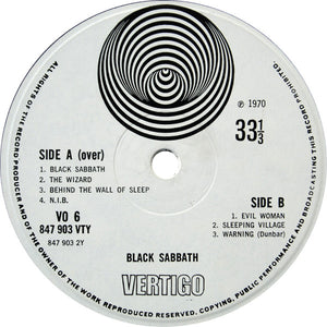 Black Sabbath : Black Sabbath (LP, Album)