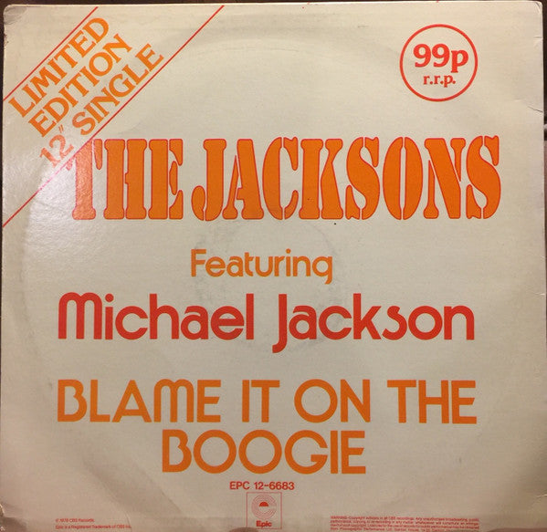 The Jacksons : Blame It On The Boogie (12