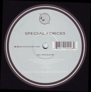 Special Forces : Miracle / What I Need (12")