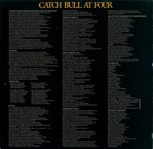 Cat Stevens : Catch Bull At Four (LP, Album, Gat)