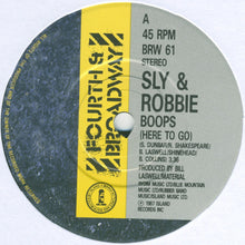 Load image into Gallery viewer, Sly &amp; Robbie : Boops (Here To Go) (7&quot;, Single)
