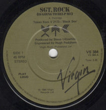 Load image into Gallery viewer, XTC : Sgt. Rock (Is Going To Help Me) (7&quot;, Single)
