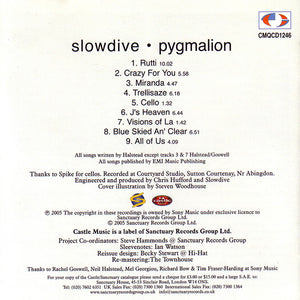 Slowdive : Pygmalion (CD, Album, RE, RM)