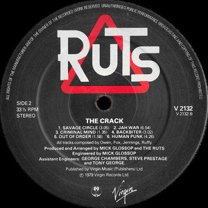 The Ruts : The Crack (LP, Album)