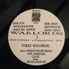 Load image into Gallery viewer, Warlords (4) : Second Coming E.P. (12&quot;, EP)
