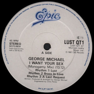 George Michael : I Want Your Sex (12", Gat)