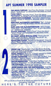 Various : A.P.T. Frontline Sampler 1990 (Cass, Comp)