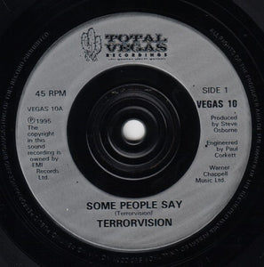 Terrorvision : Some People Say (7", Single)