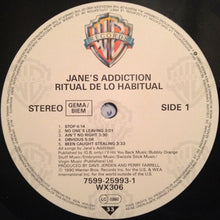 Load image into Gallery viewer, Jane&#39;s Addiction : Ritual De Lo Habitual (LP, Album)
