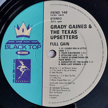 Load image into Gallery viewer, Grady Gaines &amp; The Texas Upsetters : Full Gain (LP, Album)
