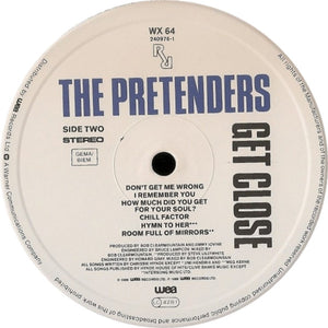 The Pretenders : Get Close (LP, Album, PRS)