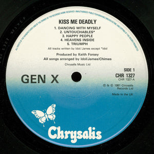 Gen X* : Kiss Me Deadly (LP, Album)