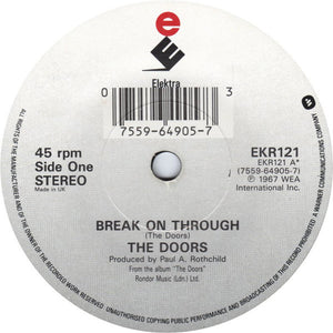 The Doors : Break On Through (7", Single)