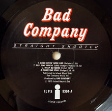 Load image into Gallery viewer, Bad Company (3) : Straight Shooter (LP, Album)
