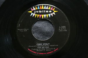 The Meters : Cissy Strut / Here Comes The Meter Man (7", Single)