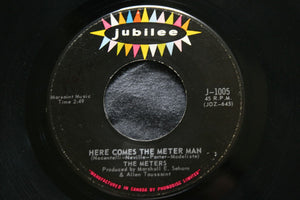 The Meters : Cissy Strut / Here Comes The Meter Man (7", Single)